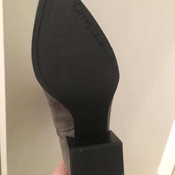 NWOT Raylan Circus by Sam Edelman Grey Suade Boot - Picture 6 of 6